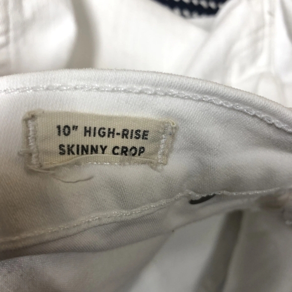 Madewell High Rise White Denim Skinny Jeans Size 29 - Picture 6 of 6